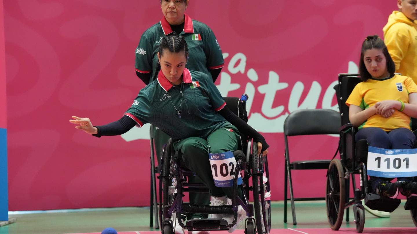 BOCCIA SONORENSE BRILLA EN PARAPANAMERICANOS JUVENILES: LUZDANA PAREDES GANA MEDALLA DE ORO 